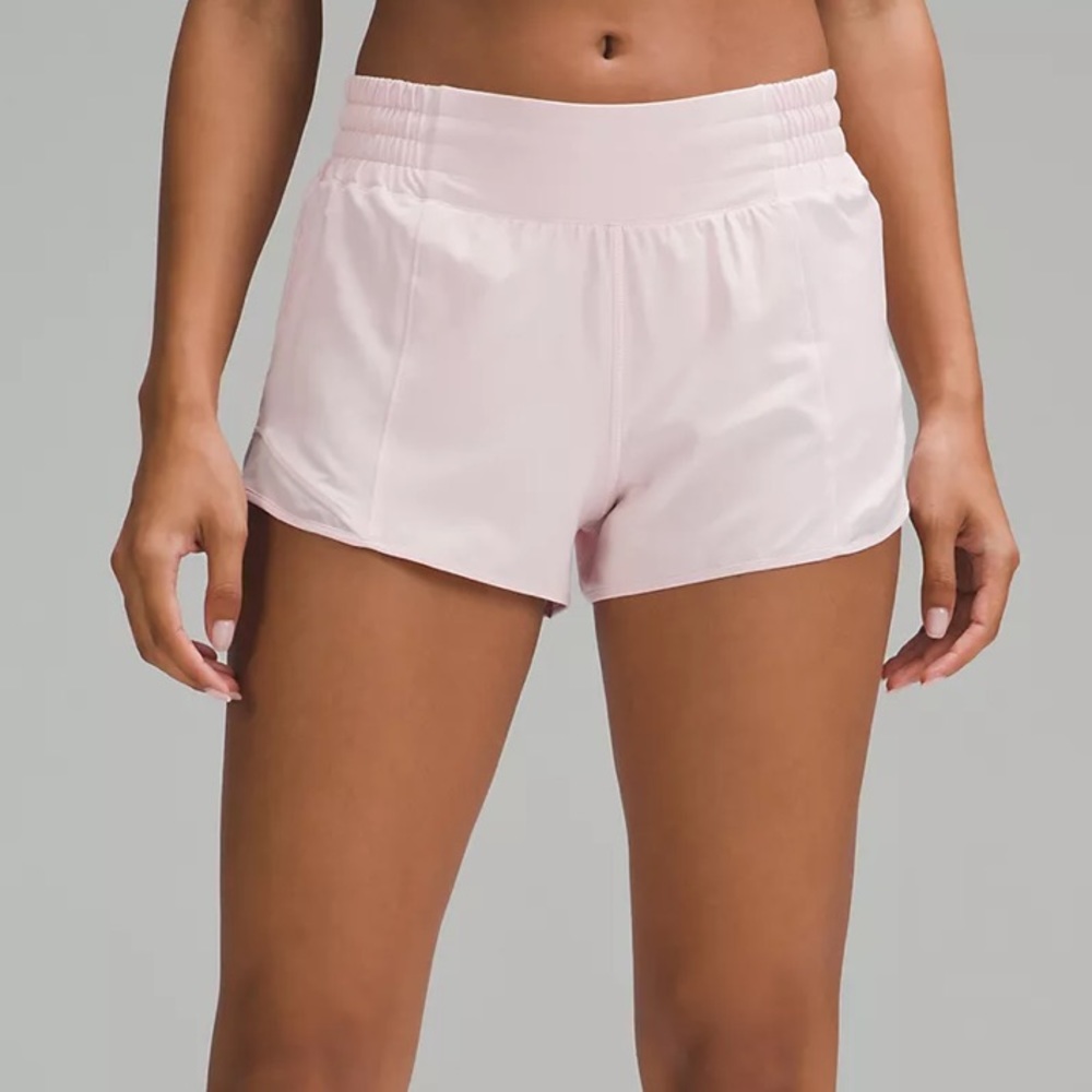 Lululemon Hotty Hot HR Short 2.5” Flush Pink